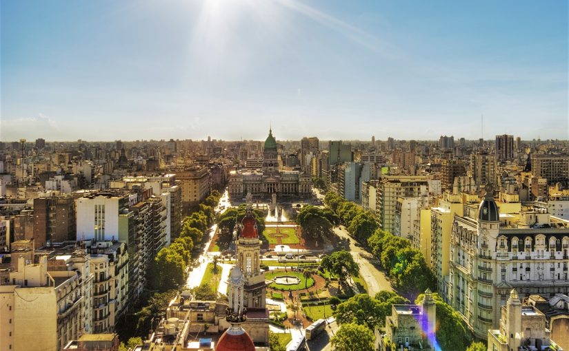 Vista panorâmica da Av. Nove de Julho